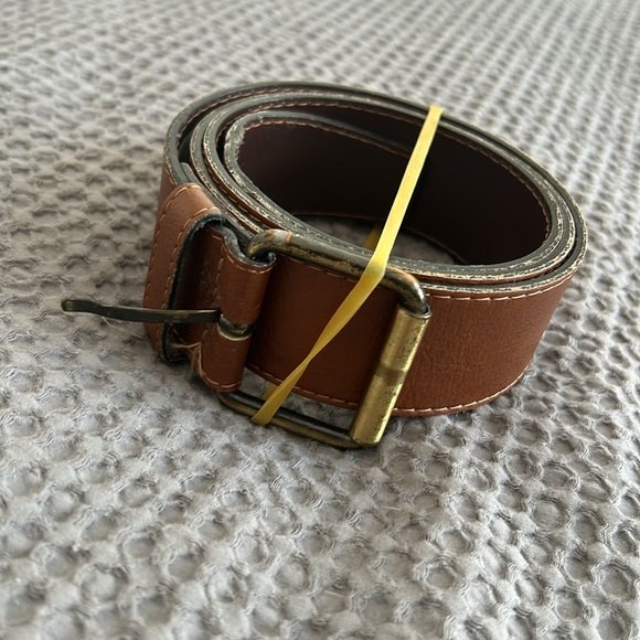 Will’s Vegan Leather Belt Brown - Picture 3 of 7